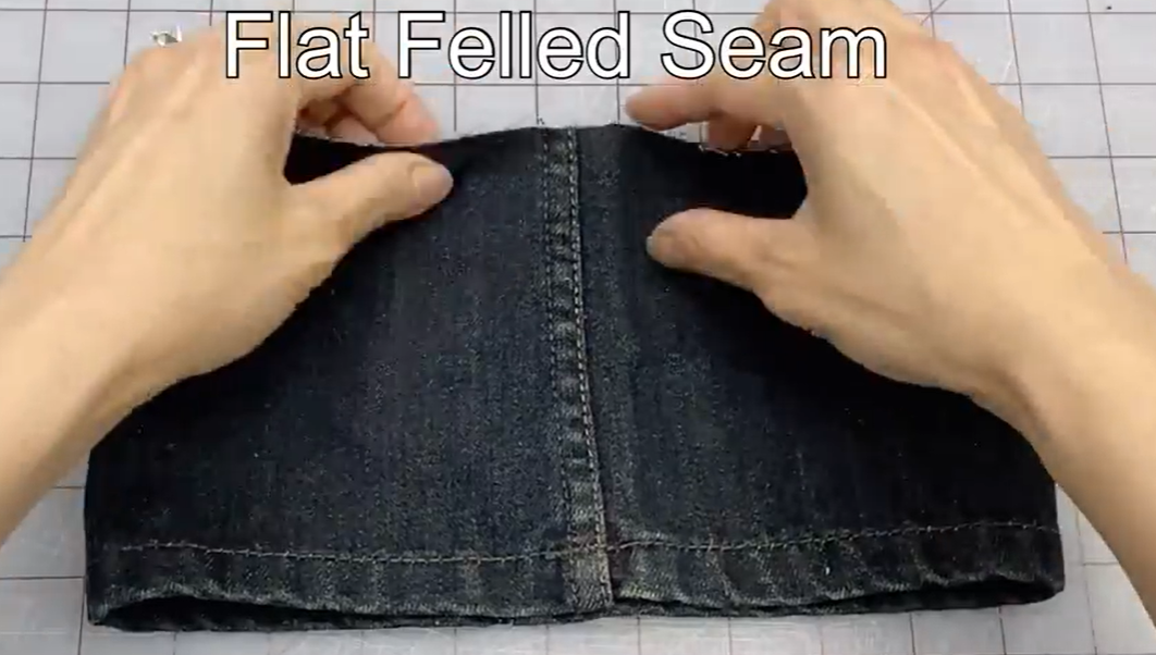jeans seam