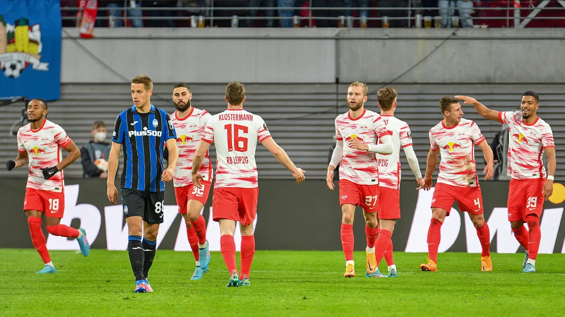 RB Leipzig played out a 1-1 draw with Atalanta