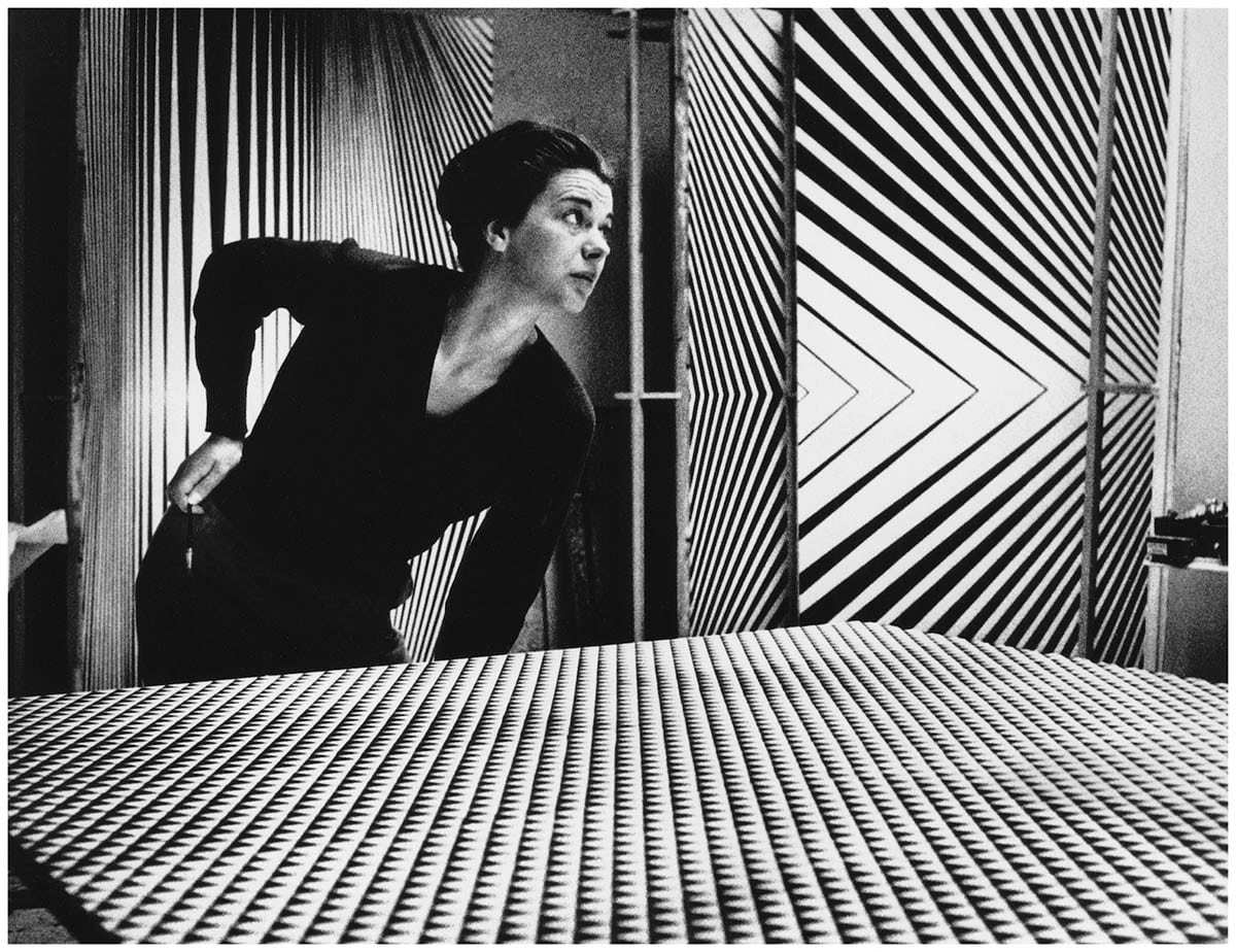 bridget riley op art