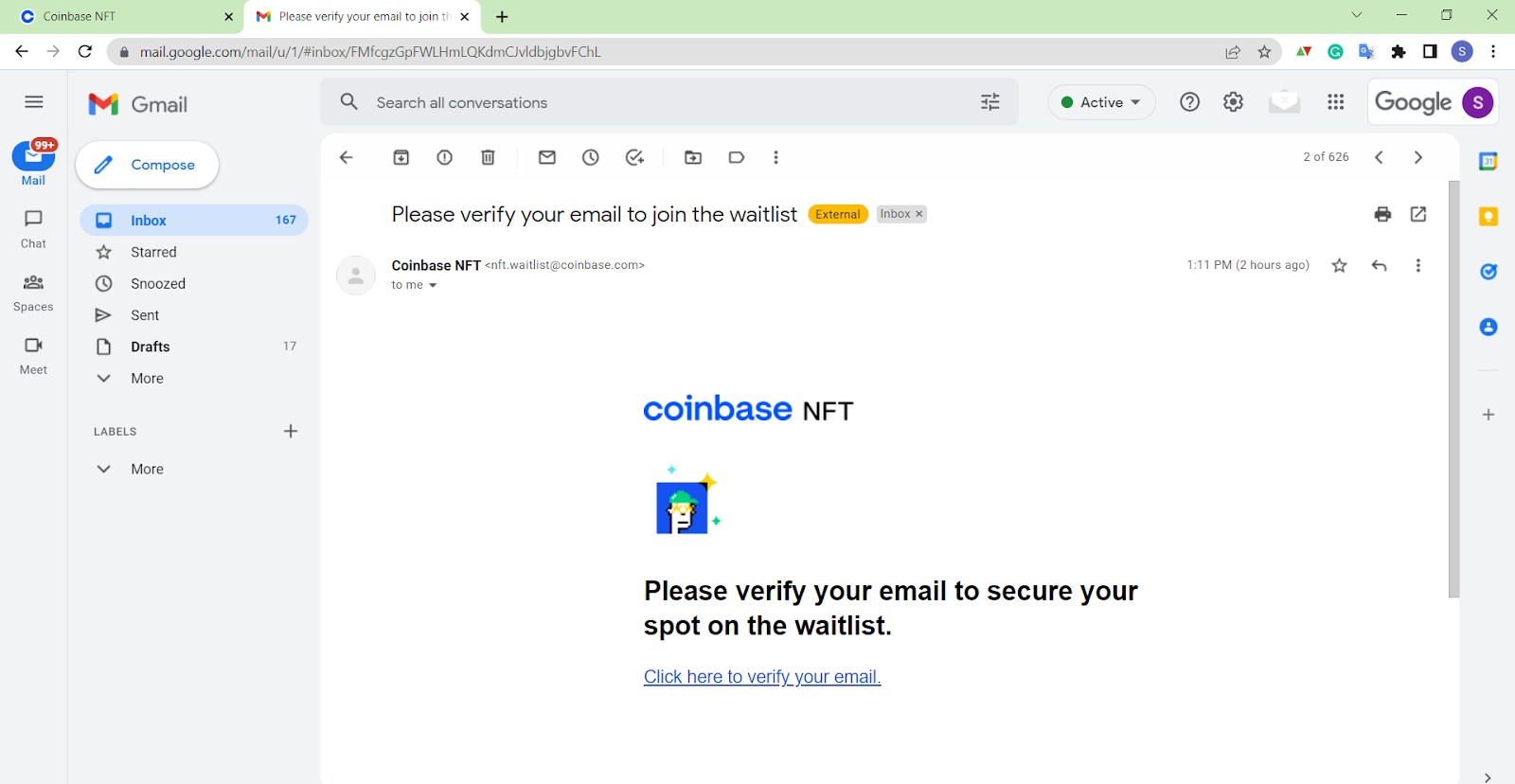Coinbase NFT Marketplace