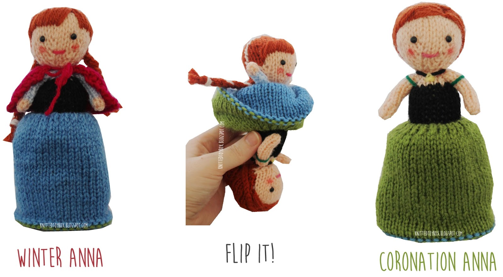 knit frozen anna doll