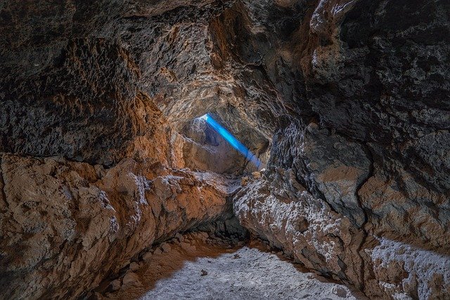 a limestone cave just like one of the places to visit in Japan