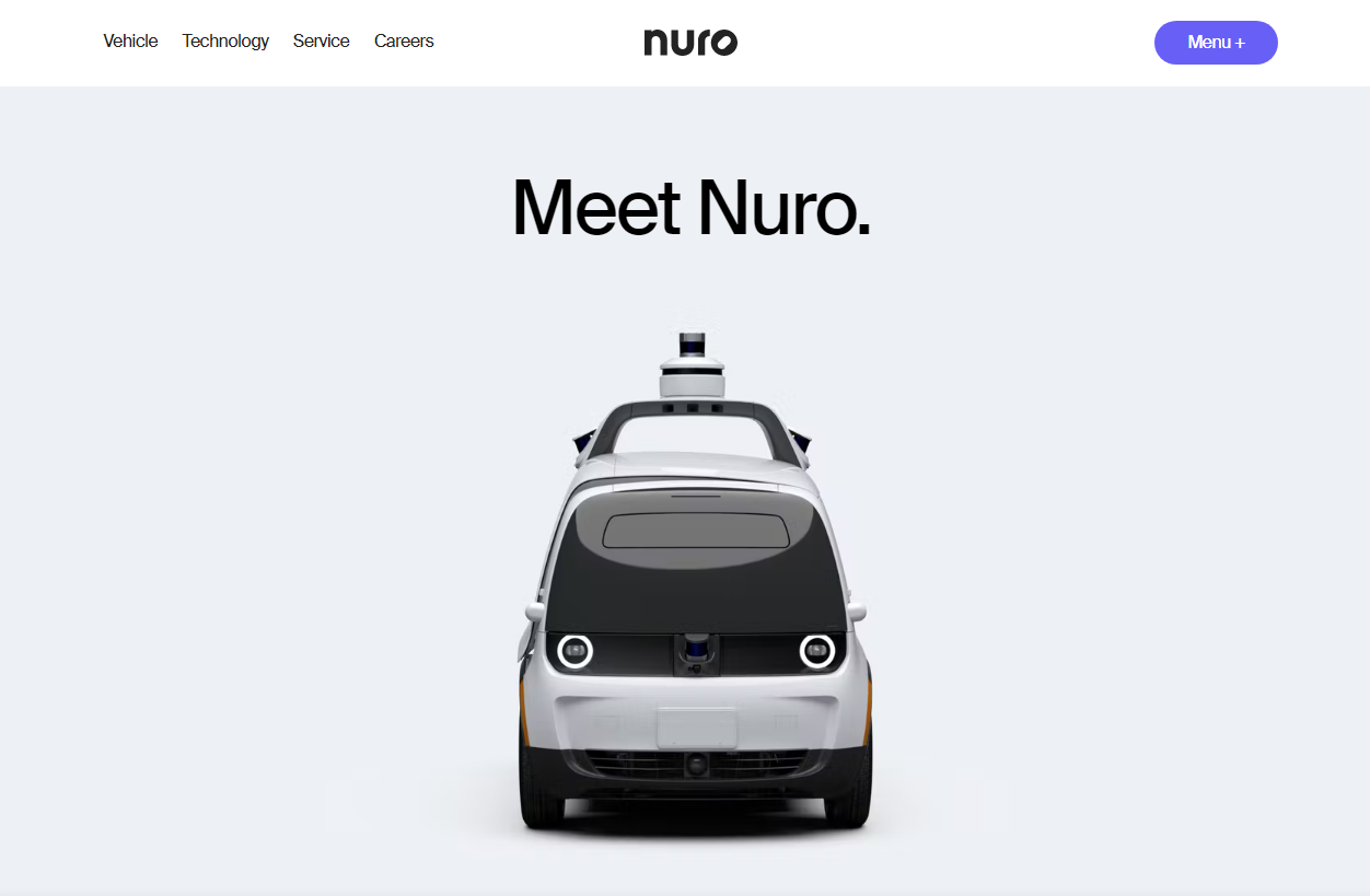 Nuro web design