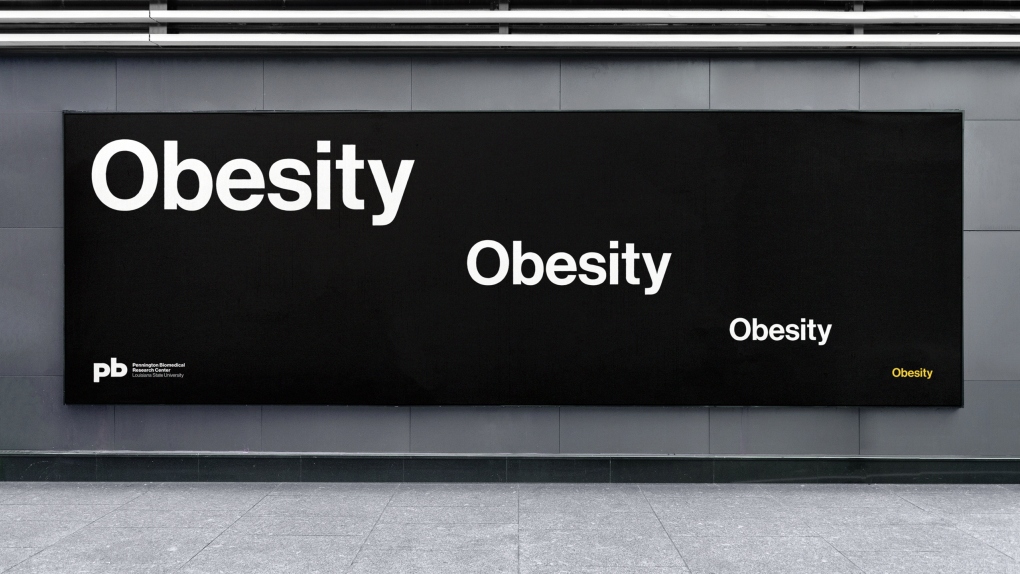 Pennington Biomedical Obesity OOH Billboard