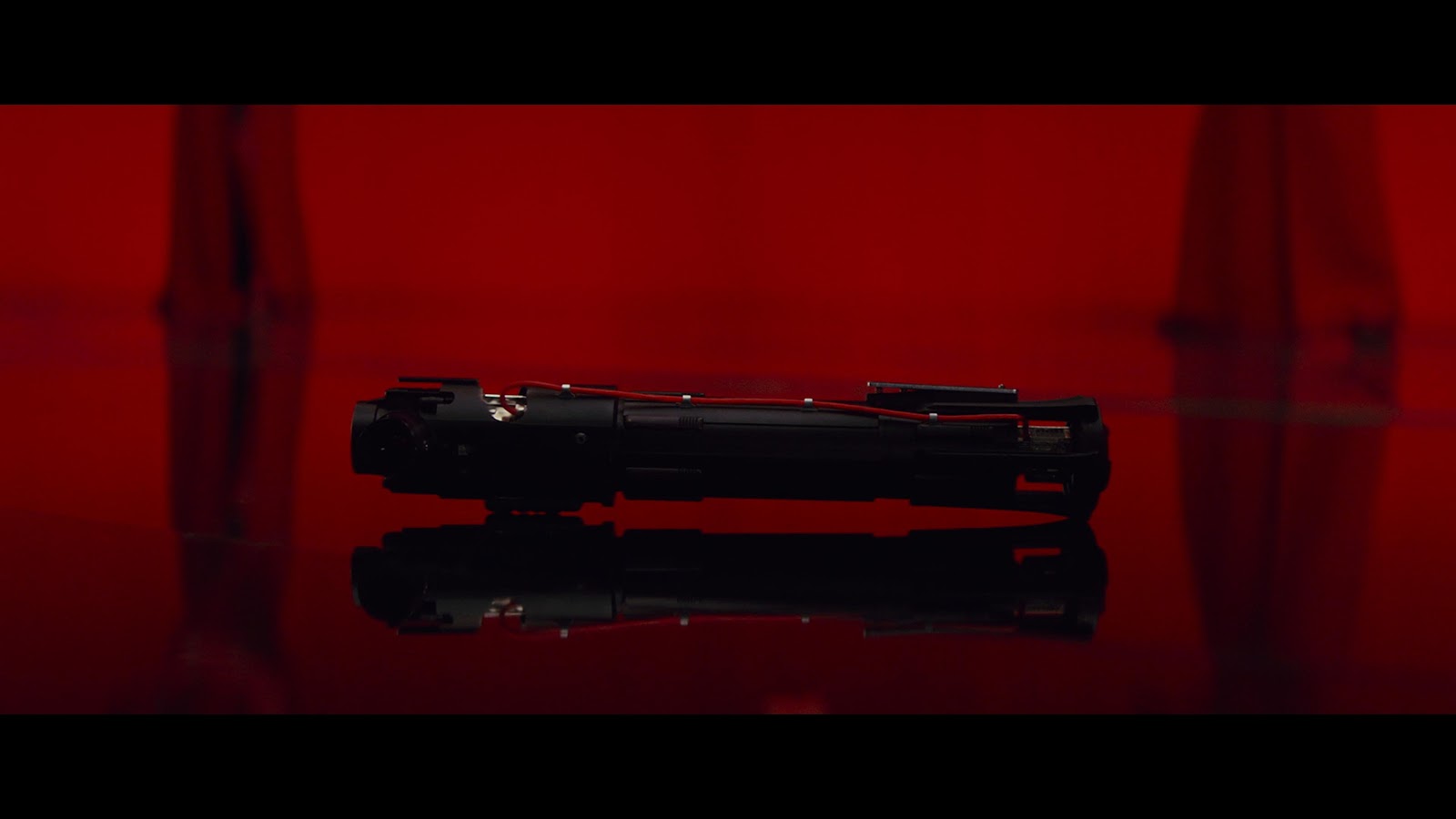 Kylo Ren's lightsaber in Star Wars: The Last Jedi
