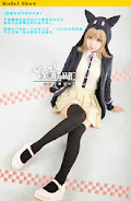 hitam, chiaku nanami, fleece, Hoodie, hoodie korea murah, korea, murah, warna, Pre Order, fashion korea, hoodie lucu