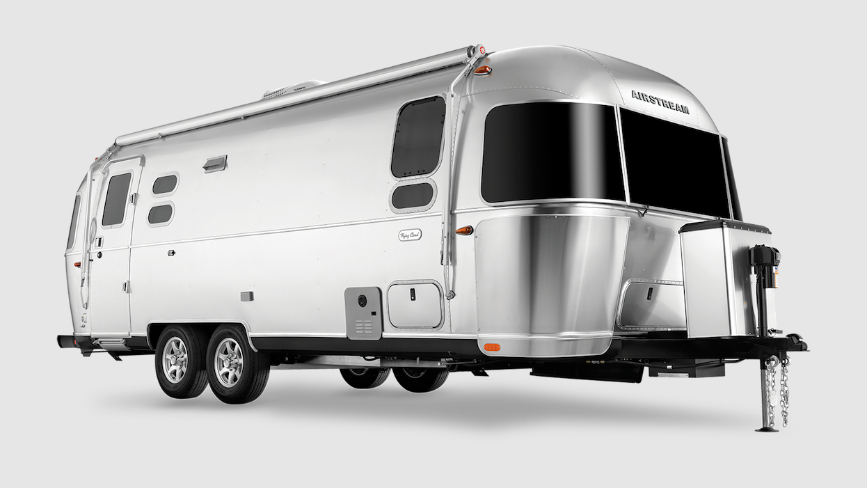 Travel Trailers With High Ceilings Airstream Flying Cloud Exterior 