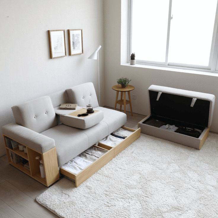 rumah minimalis menggunakan furnitur multifungsi