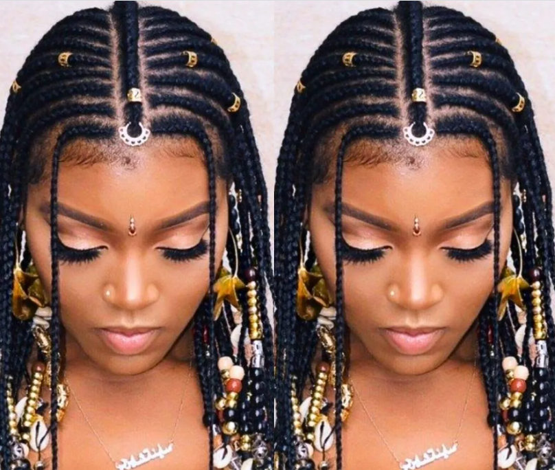 18 Fulani Hairstyles in 2023 for the Certified Baddies