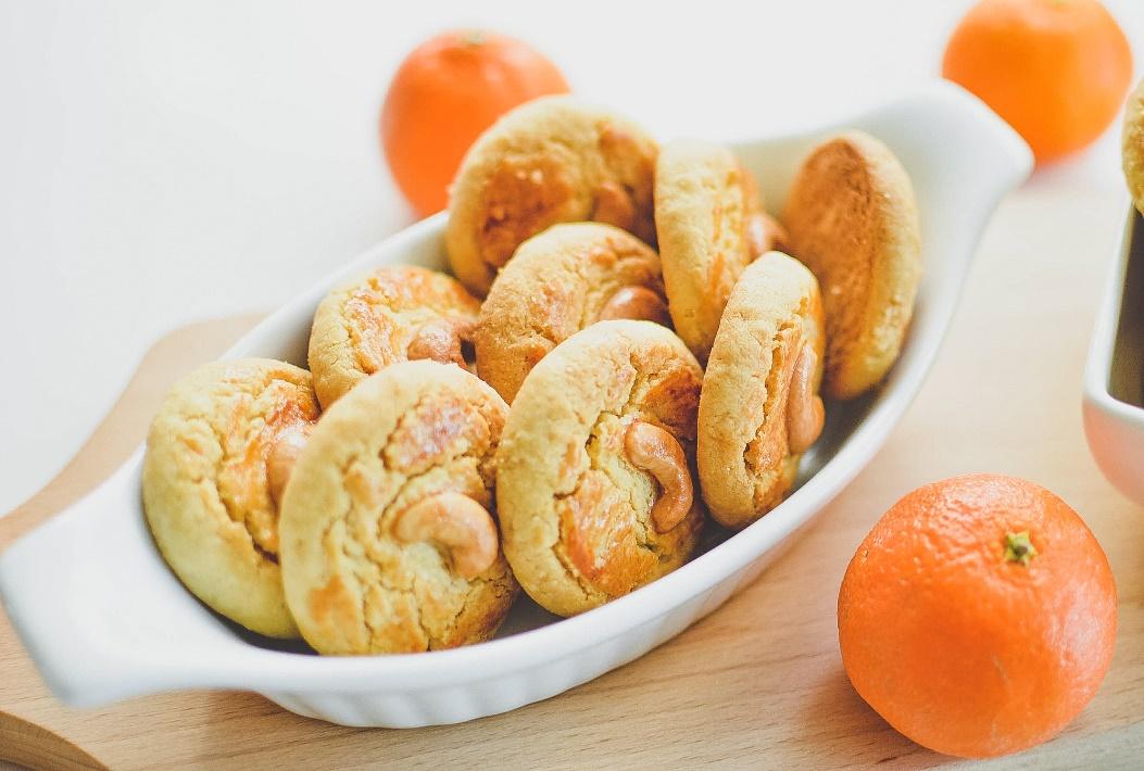 Cashew Nut Cookies (腰果饼) | Recipe for Chinese New Year 2022