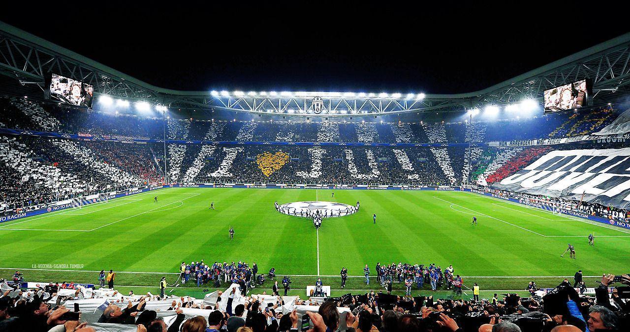 Torcedores da Juventus fazem mosaico em homenagem ao time do coração               (Foto:WallpaperCave)