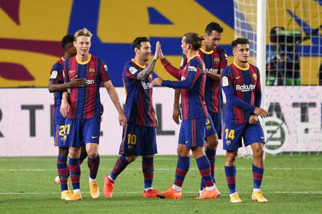 Messi và Barca vừa thắng trận thứ ba dưới thời HLV Koeman 