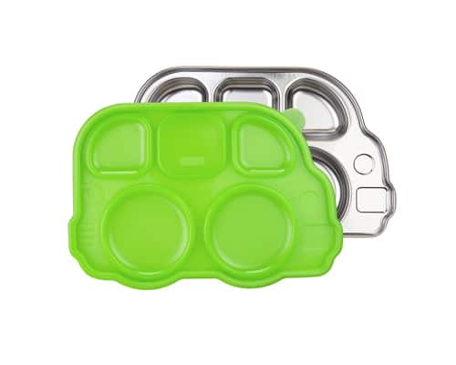 Places to Eat (Lunch Box) for the Best Children Din Din Smart Stainless Divided Platter