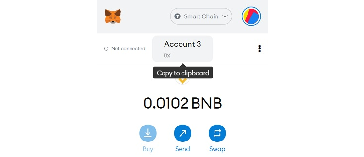 connect Metamask to PancakeSwap