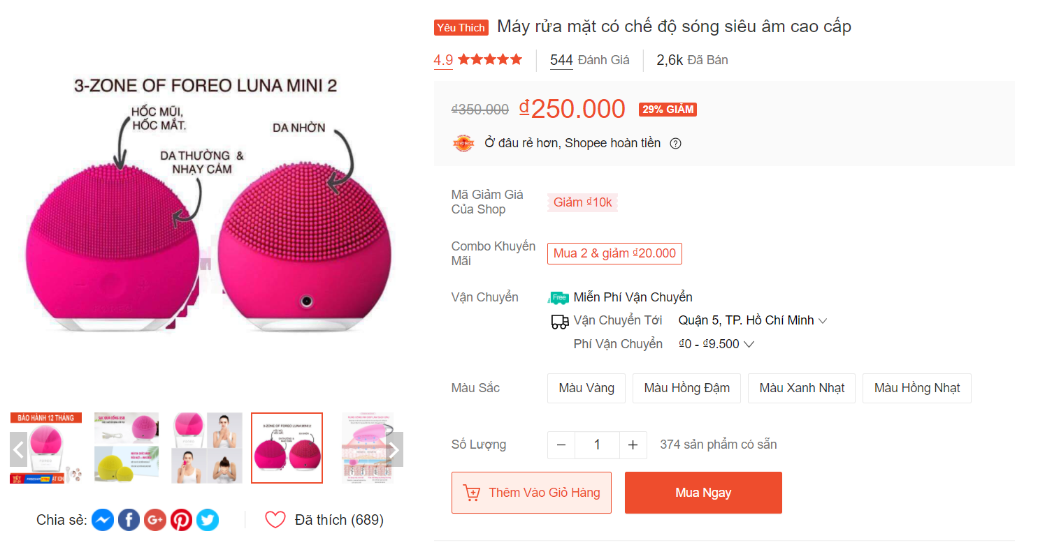 Bước 2: Tham khảo và lựa chọn sản phẩm Shopee phù hợp