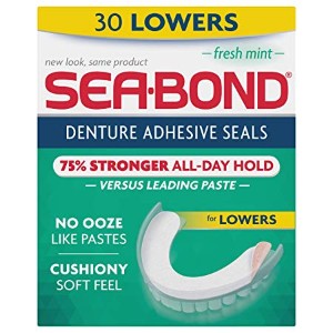 Sea-Bond Secure Denture Lower Adhesive Seals