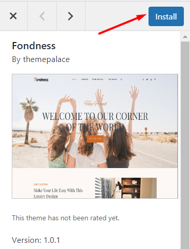 Blogging guide: Install a wordpress theme