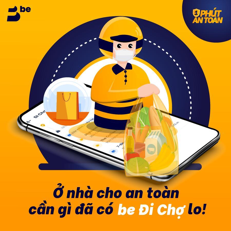 ứng dụng gọi xe của Việt Nam - be app