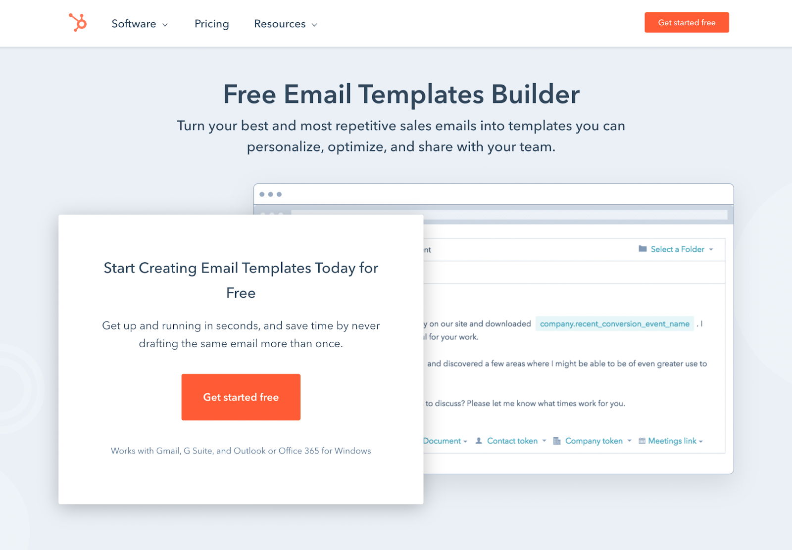 Use email templates to help you address recurring issues more effectively. 