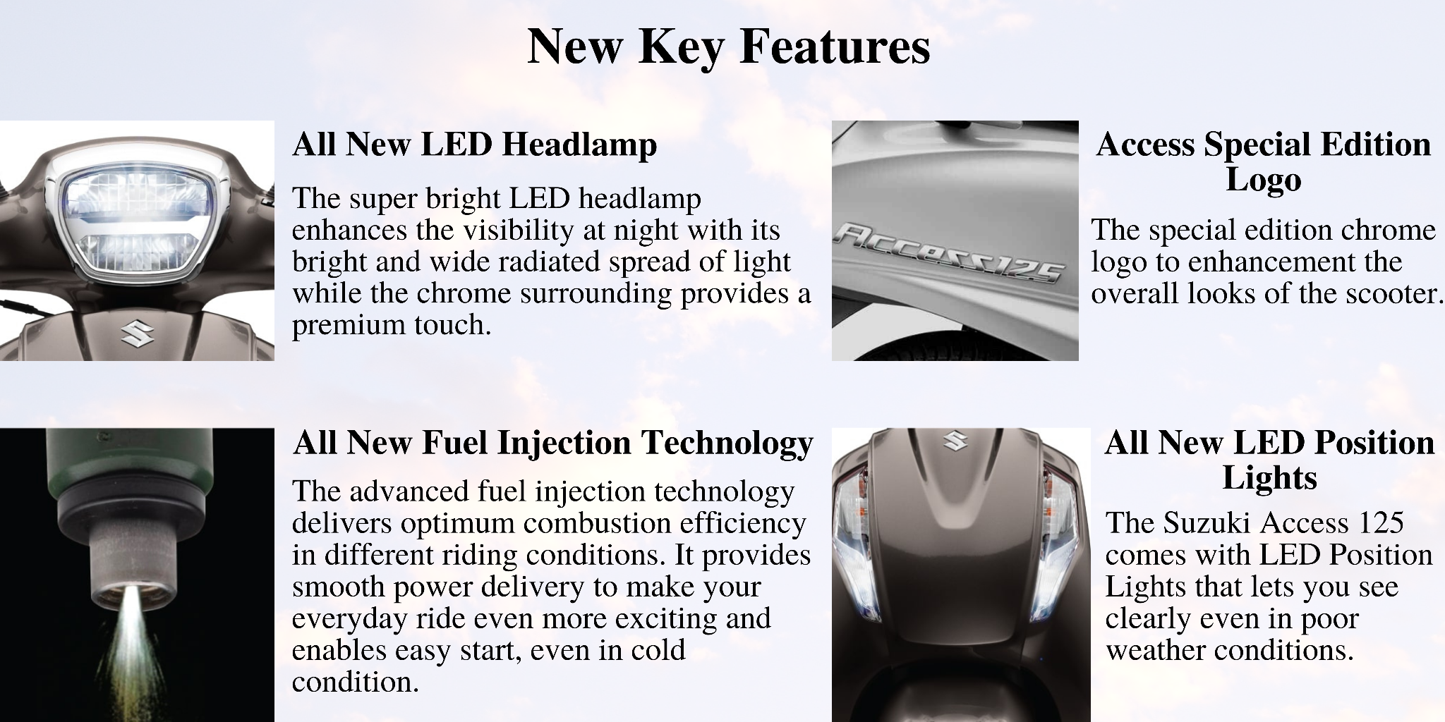 New Key Features