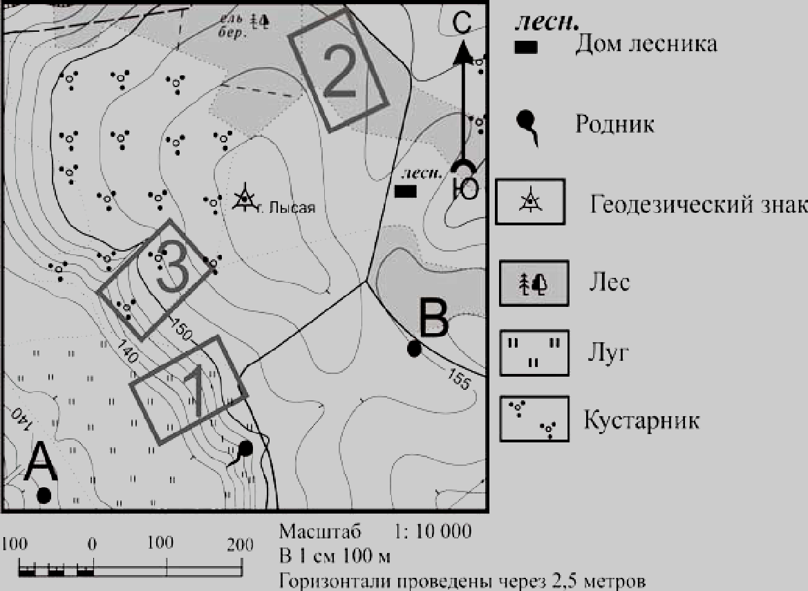 Картографические карты и планы