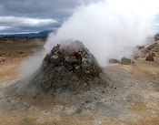 Volcanic fumarole