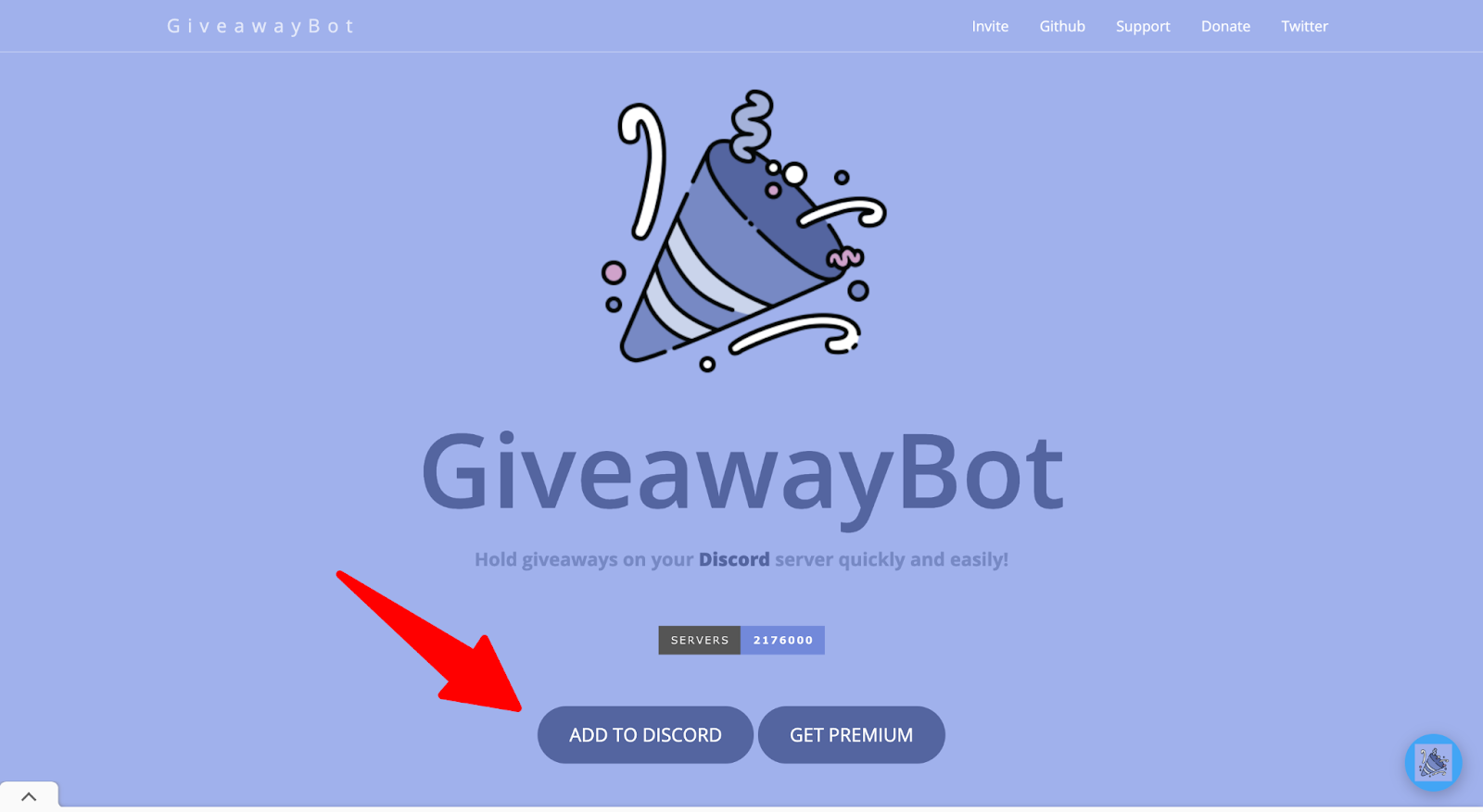 A Fully Customisable Giveaway Bot