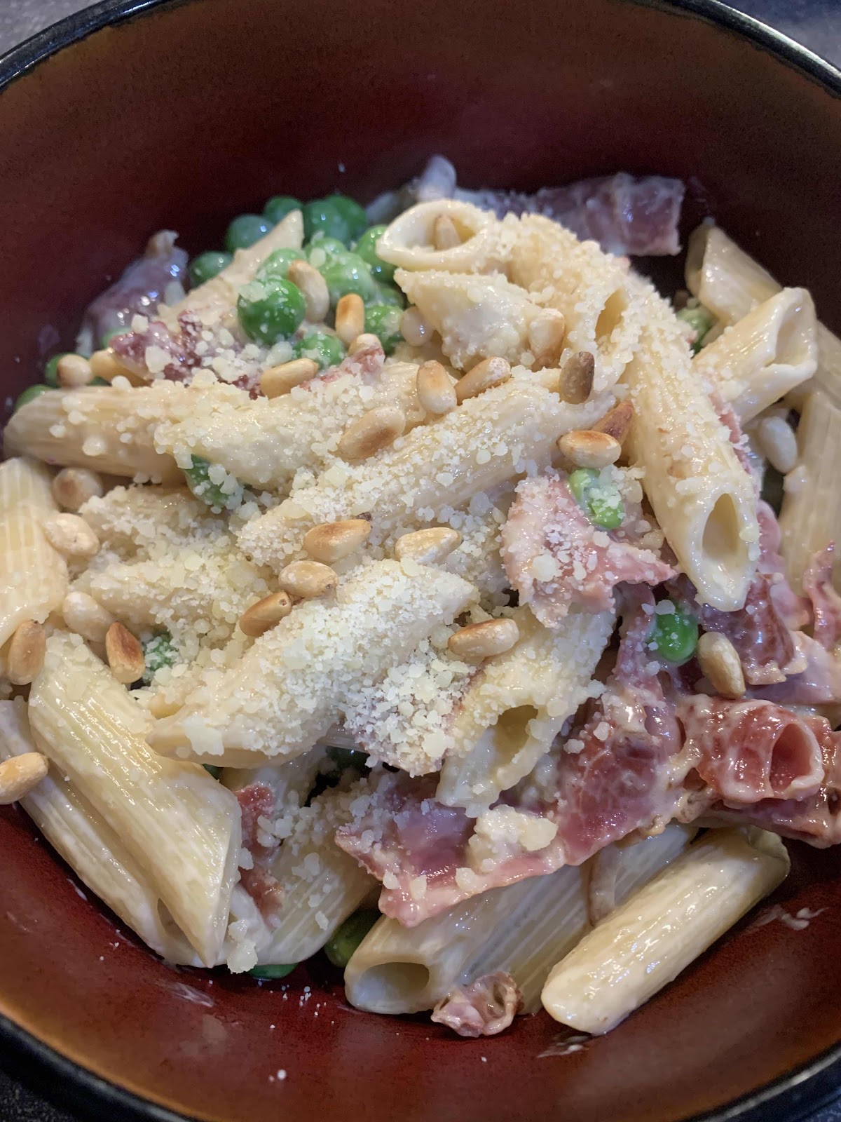 Morpheus' Blog Prosciutto Pasta Carbonara