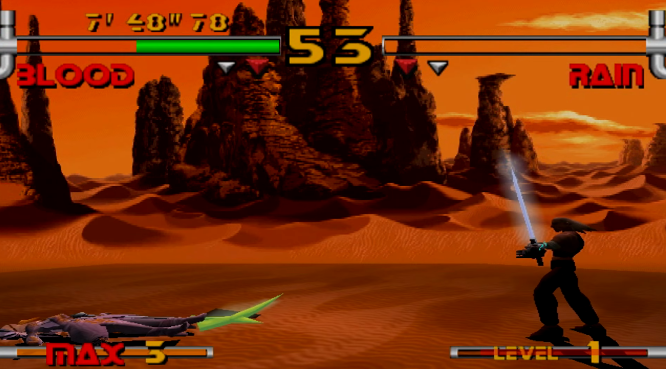 plasma sword Dreamcast fighting games