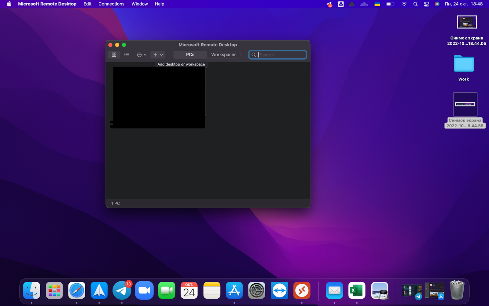 how to connect to windows using rdp on mac