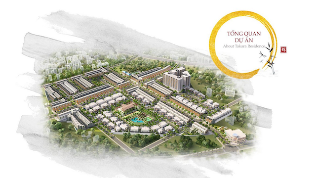 Dự án Takara Residece Chánh Nghĩa có diện tích 19,7ha