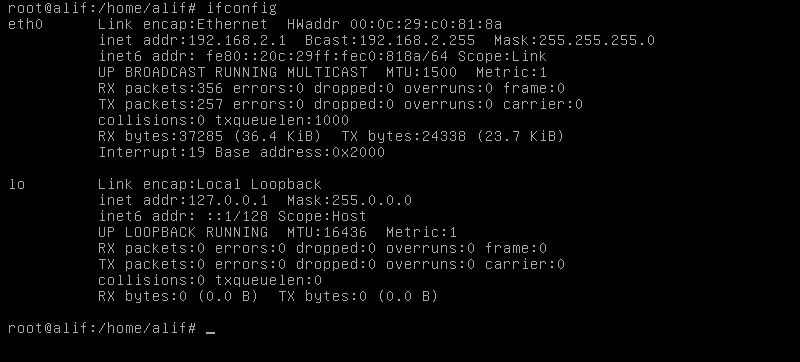 E:\TUGAS + MATERI PRODUKTIF\kelas XI semester 1 dan 2\administrasi server\tugas\tugas 4\admin server\ifconfig.PNG