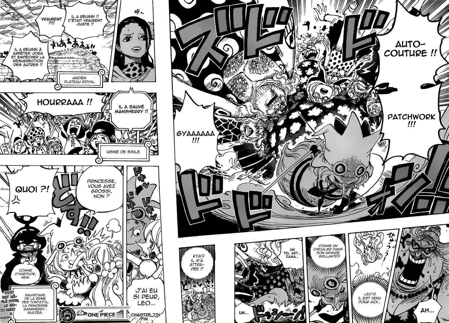 Manga One Piece Chapitre 774 - Page 14
