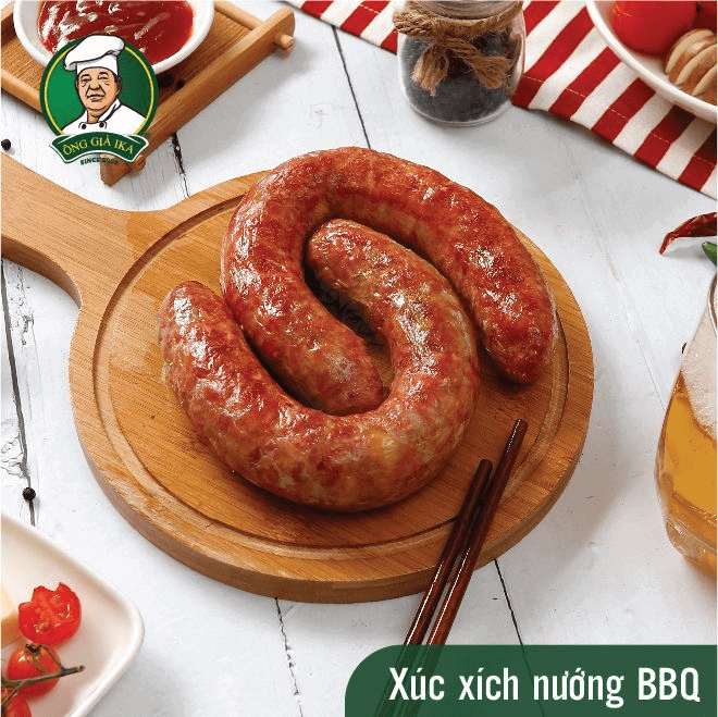 Xúc xích nướng BBQ tiện lợi cho mỗi chuyến đi chơi xa