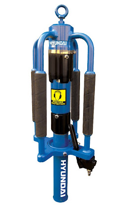 Pneumatic Post Star Picket Driver