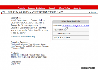 Download OKI USB Devices Driver Download OKI USB Devices Driver