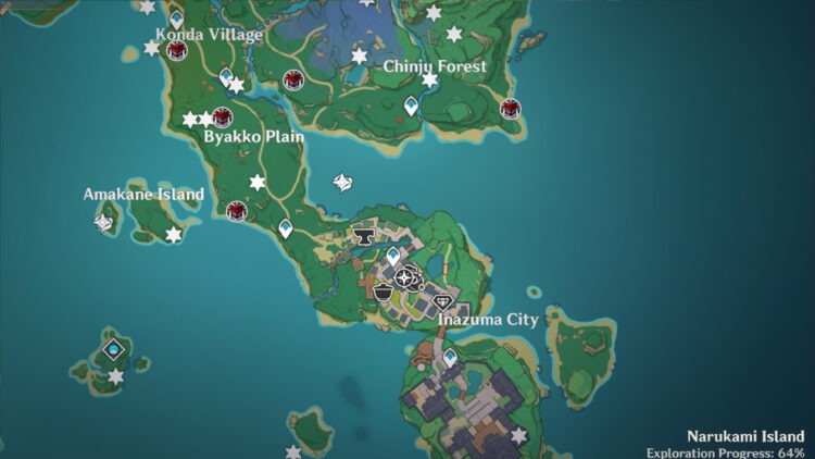 Nobushi locations