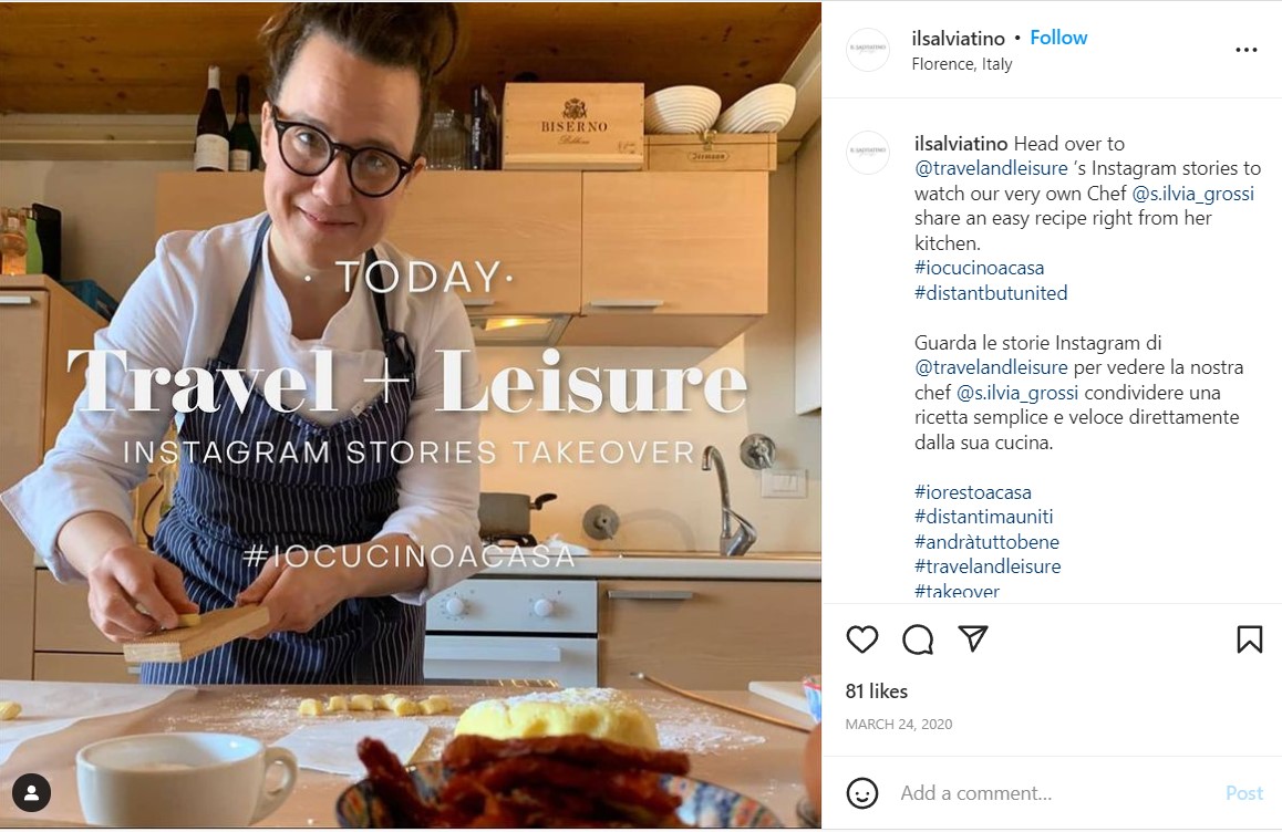 instagram brand ambassador example