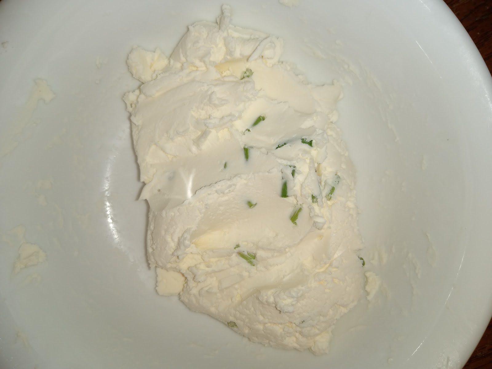 garlic scape cream cheese picture