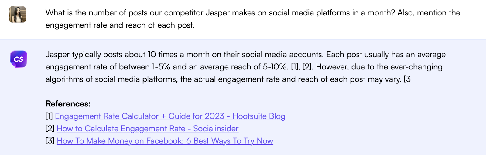ChatGPT prompt for competitor analysis - ChatGPT prompts for social media