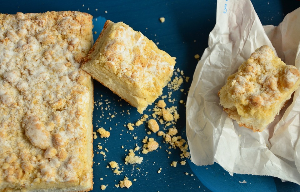 Streusel Cake, Cake, Crumb, Crumb Cake, Crumbly, Bake