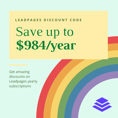 Leadpages Discount Code [year] Save $984/yr + 14 Days Free Trial 1