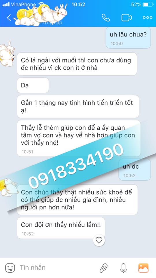 Người vợ được thầy pá vi giúp giữ chồng