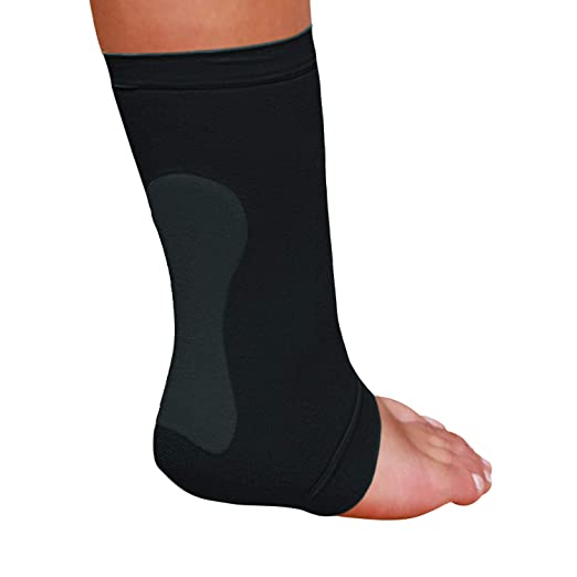 Silipos - 7214 Active Gel Achilles Heel Sleeve 1 Sleeve - Latex Free, Hypoallergenic Fasciitis Support for Heel Pain. Leg and Foot Support