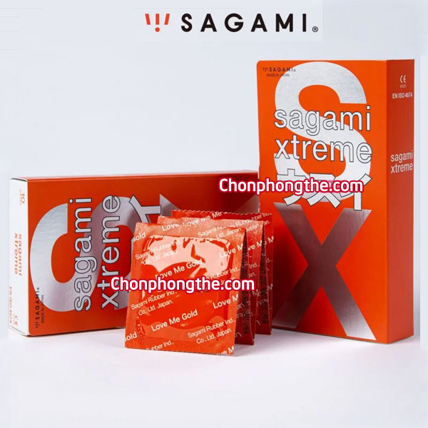 Bao cao su sagami Xtreme mỏng nhẹ
