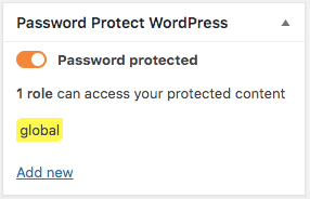 password protect WooCommerce products