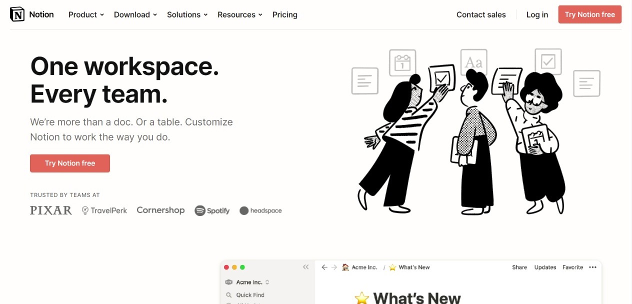 Notion Home Page
