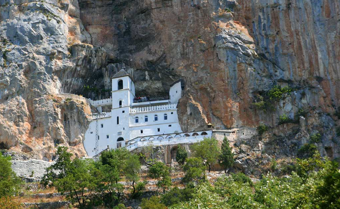 the Ostrog Monastery,