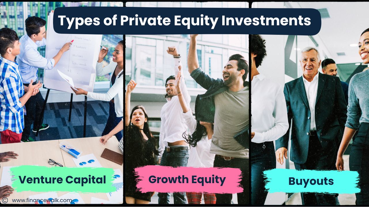 Types of private Equity Investments