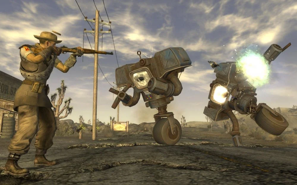 รูปแบบเกมเพลย์ Fallout new vegas